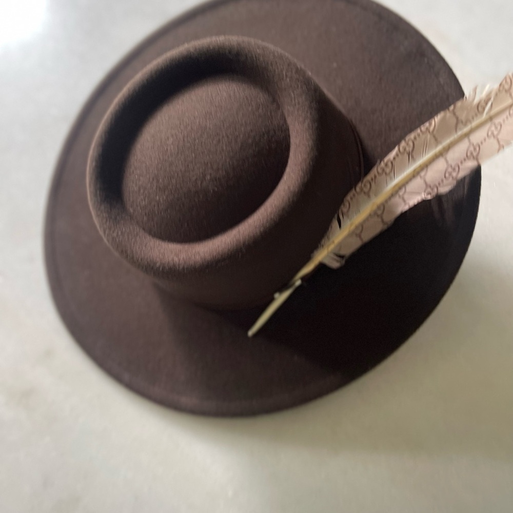 Gucci Feather Accent Hat - Picture 7 of 7